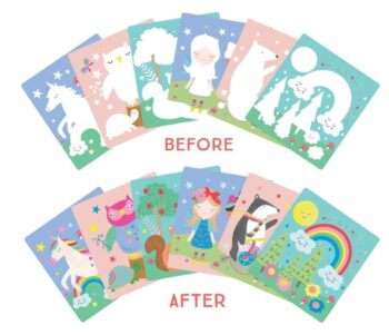 Magic Colour in Pad Fairies and rainbows