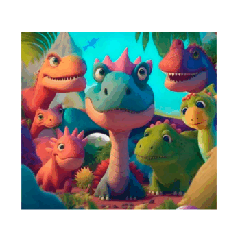 Rompecabezas Reunión de Dinosaurios