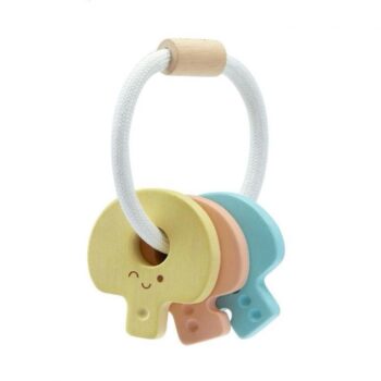 Baby Key Rattle Pastel