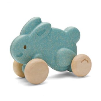Push Along Bunny Blue