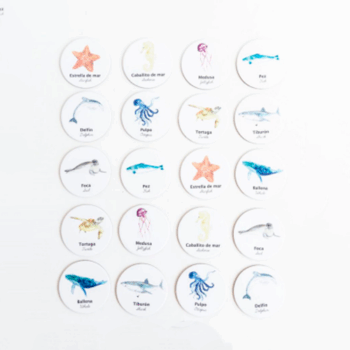 Memorama Animales del Mar