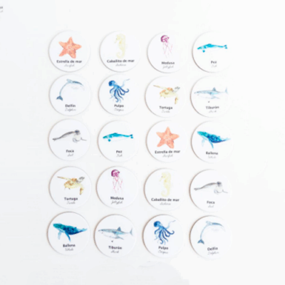 Memorama Animales del Mar