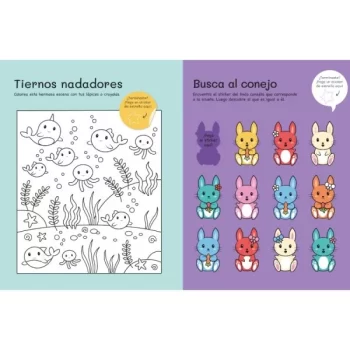 Tiernos stickers. Animales
