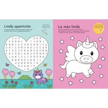 Tiernos stickers. Unicornios