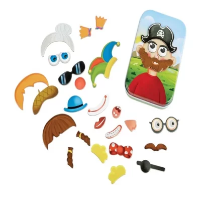 Magnetic funny face