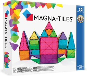 Magna-Tiles Clear color 3D
