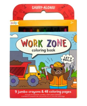 Work zone Coloring book