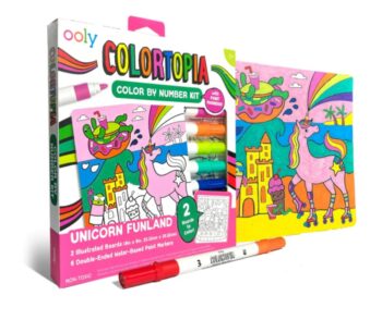 Unicorn Funland Color by number