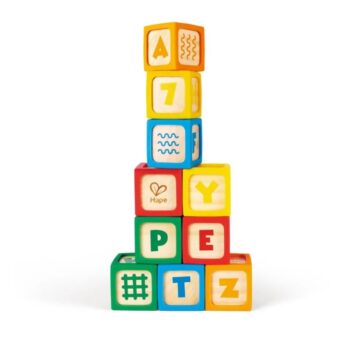 Grip-n-stack Silicone & wood blocks