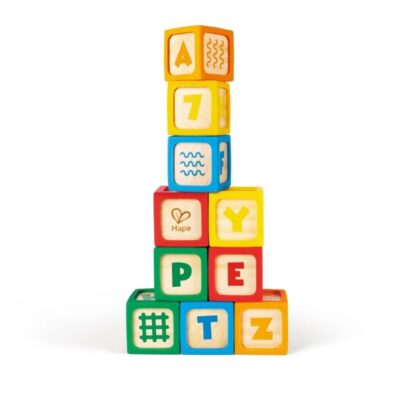 Grip-n-stack Silicone & wood blocks