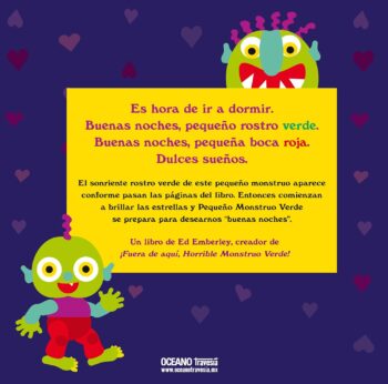 Buenas noches, pequeño monstruo verde