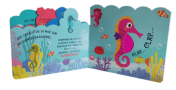 Animales del mar: toca y sonríe