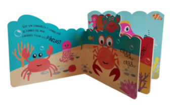 Animales del mar: toca y sonríe