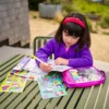 OOLY-Lets-Go-Activity-Coloring-Kit-Girl-Coloring Let's Go! Activity & Coloring Kit - Unicorn Candy Town