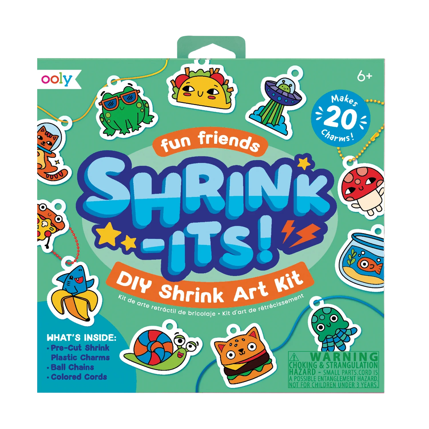 161-107_0-1 DIY Art Bracelet Kit- Fun Friends