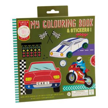 My colouring book & stickers CARS