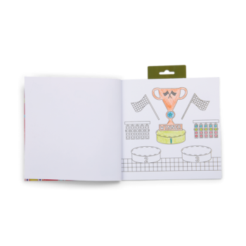 My colouring book & stickers CARS