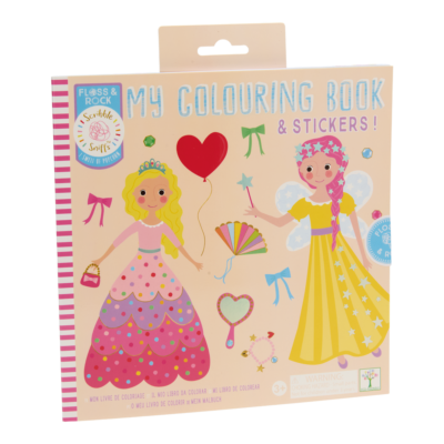 52P6262_2-1 My colouring book & stickers PRINCESS