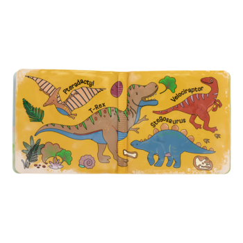 Bath book- Dinos