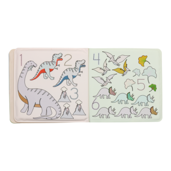 Bath book- Dinos