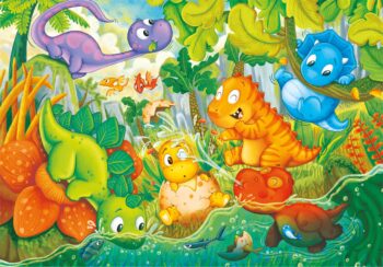 Puzzle Dinos Happy Oasis