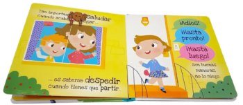 Lily aprende a saludar